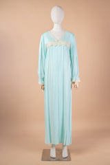 قميص نفاس بتصميم كلاسيكي من القطن الناعم مع فتحات للرضاعة #1131