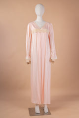 قميص نفاس بتصميم كلاسيكي من القطن الناعم مع فتحات للرضاعة #1131