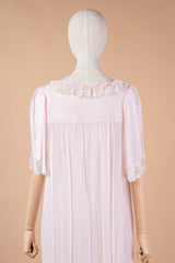 قميص نفاس كم قصير بياقة كشكش ناعمة #1133