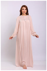 قميص نفاس قطن ناعم بأكمام طويلة #1120