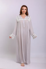 قميص نوم كم طويل #1122