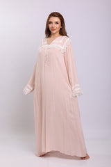 قميص نوم كم طويل #1122