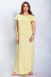 قميص قطن لينو نقي بألوان ربيعية ونقشات ورود متقاربة #1402