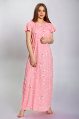 قميص قطن لينو نقي بألوان ربيعية ونقشات ورود ناعمة #1401