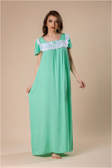 قميص نفاس & أكمام قصيرة مستديرة #1105