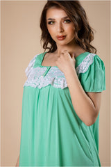 قميص نفاس & أكمام قصيرة مستديرة #1105