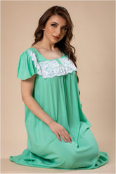 قميص نفاس & أكمام قصيرة مستديرة #1105