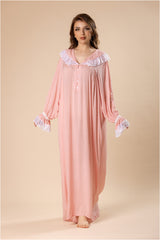 قميص نفاس & قطن رايون منقط فاخر #1109