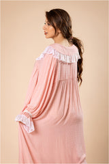 قميص نفاس & قطن رايون منقط فاخر #1109