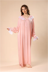 قميص نفاس & قطن رايون منقط فاخر #1109