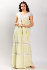 100% cotton nightgown