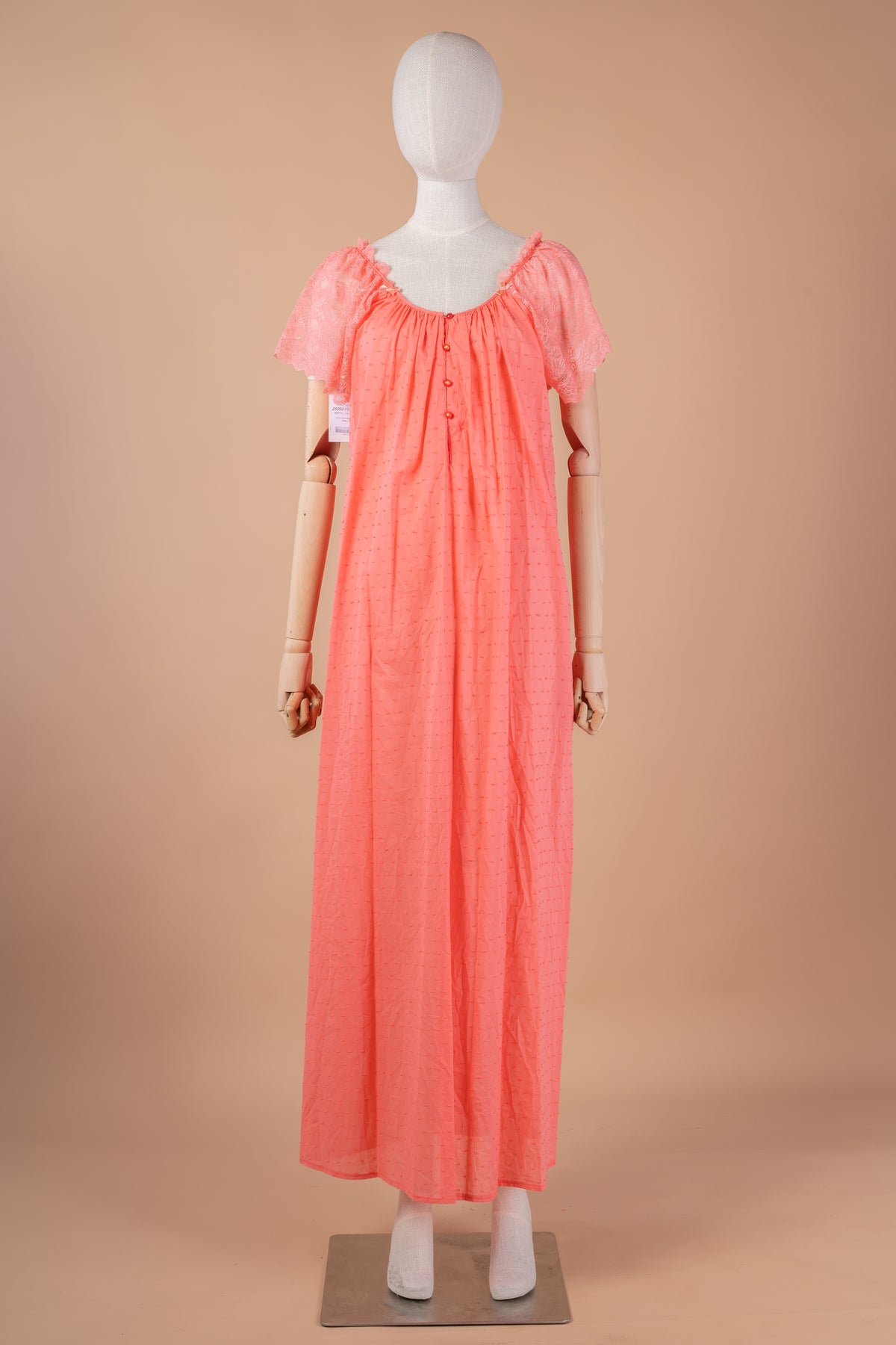 قميص نفاس كلاسيك بأكتاف دانتيل #1142