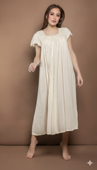 قميص نوم ميدي بدانتيل فاخر #2114